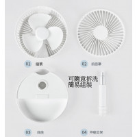 【涼夏系列】清涼一夏可折疊usb可攜電風扇/清涼風散//禮品/伸縮折疊USB充電迷你電風扇 隨身風扇 